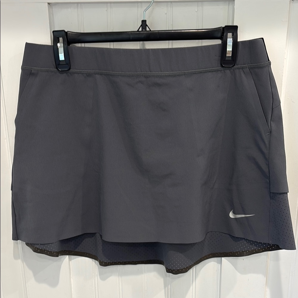 Nike Gray Athletic Skirt
